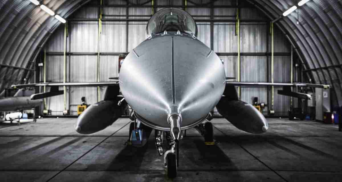 战斗机 F16 特写