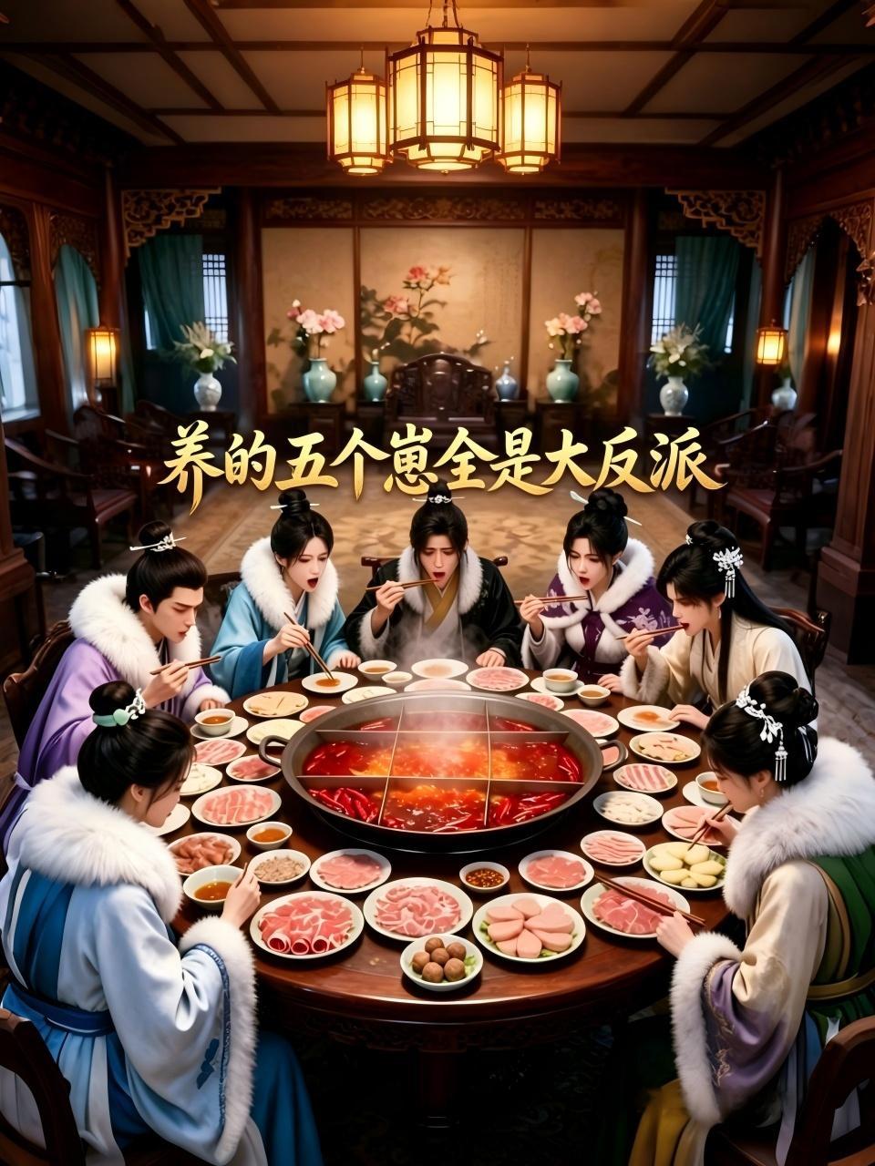 养的五个崽全是大反派