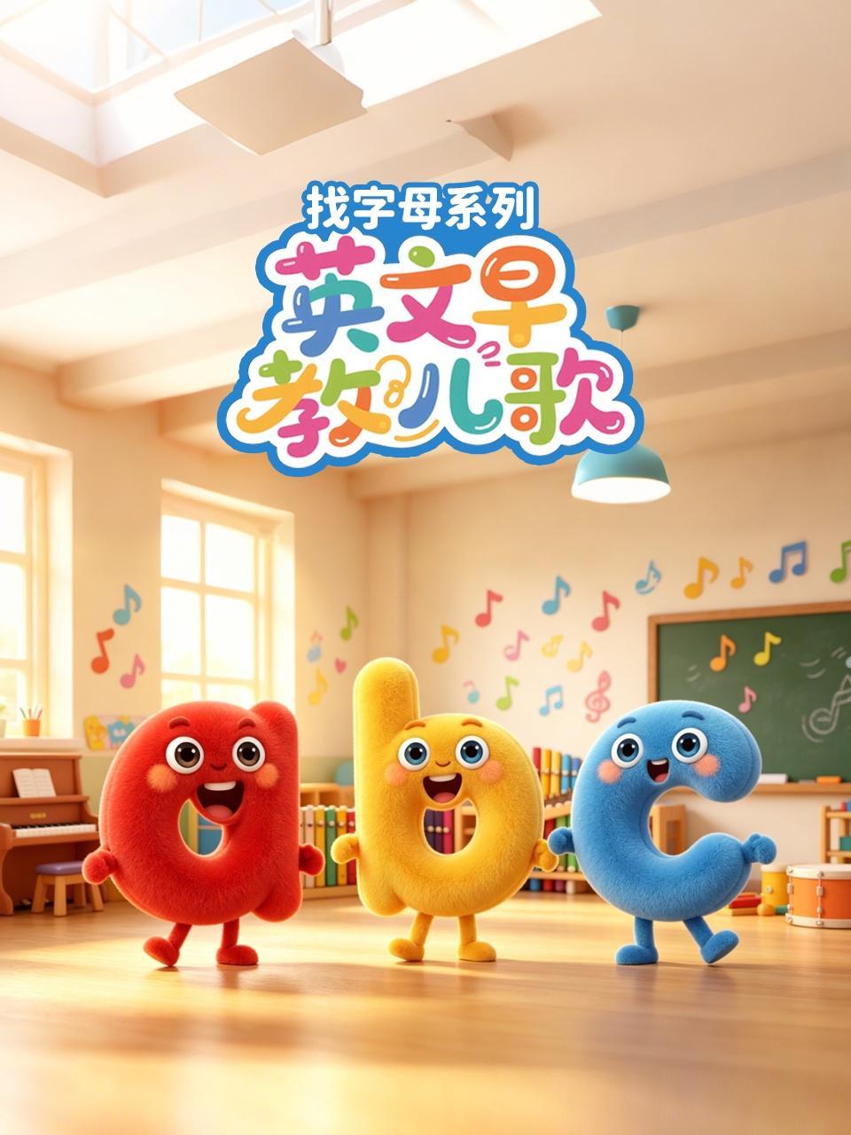 英文早教儿歌 找字母系列