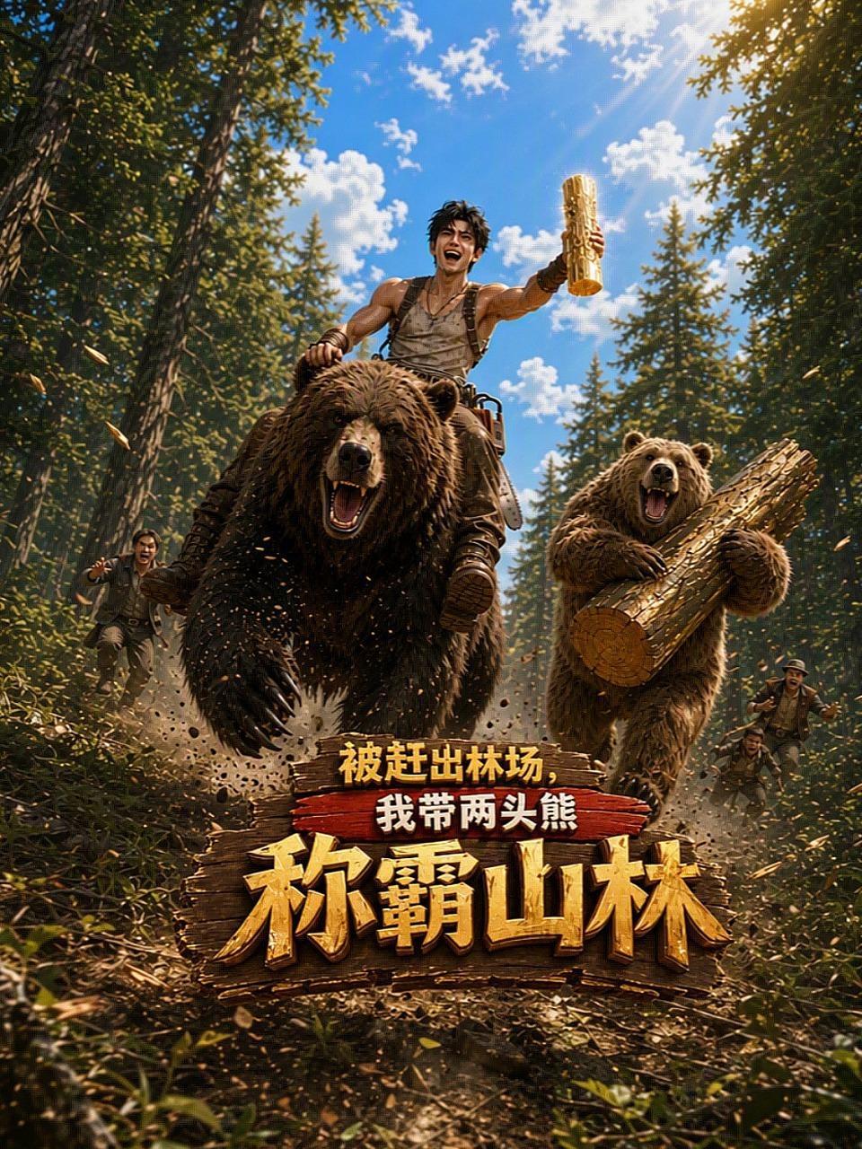 被赶出林场，我带两头熊称霸山林