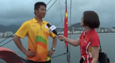 北京时间号船员助力声援中国水上运动代表队