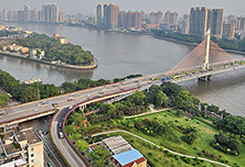 广州珠江：海印桥与江湾桥
