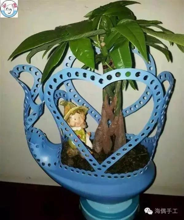 洗洁精瓶子diy迷你椅子