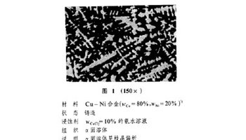 枝晶偏析