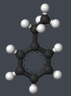 乙苯模型乙苯的球棍模型乙苯分子乙苯图片乙苯过氧化氢乙苯结构乙苯球