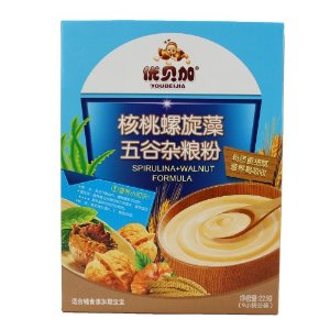 优贝加 畅销热品 米粉 维生素五谷杂粮粉核桃螺