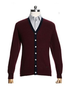 ERDOS 鄂尔多斯 阳光型男羊绒<em>开衫</em> V领<em>对襟</em>外