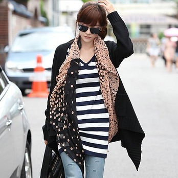 衣舍 韩国2012秋冬装新款女装街头开衫毛衣M