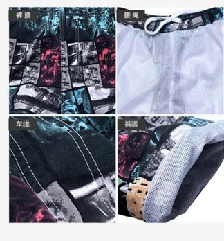 Byishi 谷<em>铁</em> 男<em>短裤</em>休闲工装 <em>男士</em>潮中裤修身沙