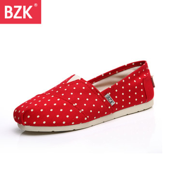 诺布斯BZK 韩版女士套脚鞋 韩版潮鞋 休闲鞋 浅