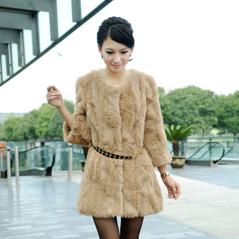 2012新品秋装<em>秋冬</em>衣服新款<em>女装</em>韩版水貂皮草