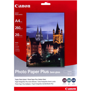 Canon 佳能 SG-201 A4 亚高光泽照片纸(20张\/