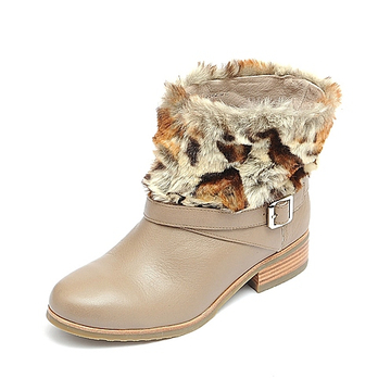 MIRABELL\/美丽宝2012年冬季浅灰荔牛皮\/啡灰