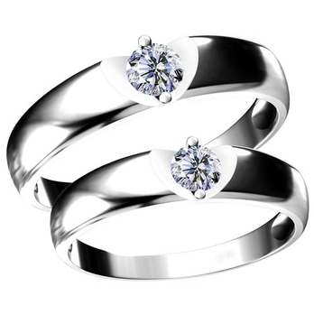 钻戒PT950铂金钻石戒指对戒一生一世 倾情感