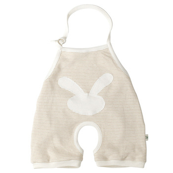 乐桃 婴儿 宝宝夏季纯棉<em>连腿</em>肚兜 露背式<em>短裤</em> 连