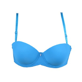 2014新款 无痕<em>文胸</em> <em>半杯</em>拍婚纱照 <em>加厚</em>聚拢无肩