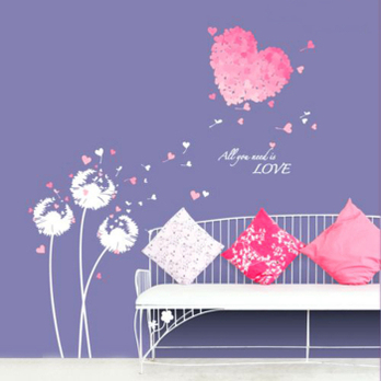 家饰Magicfix韩国进口婚房装饰墙贴饰纸飞扬的