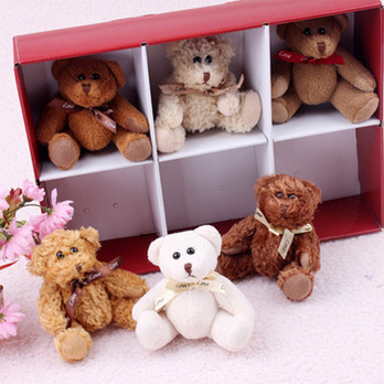 熙幼伊 正版 精致泰迪熊公仔<em>毛衣熊</em>维尼熊<em>毛绒</em>