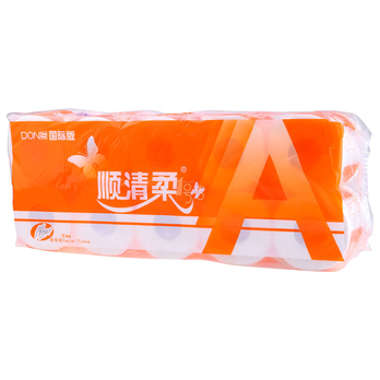 顺清柔 国际版卷纸 3层180克*10卷 - 卫生纸\/纸