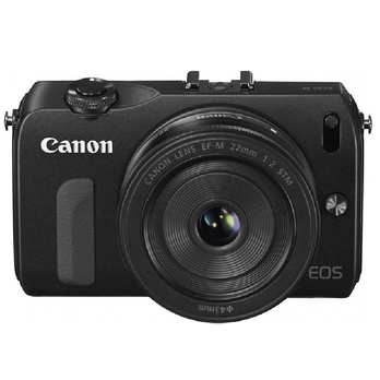 佳能(Canon) EOS M 微单双头套机 黑色(18-55