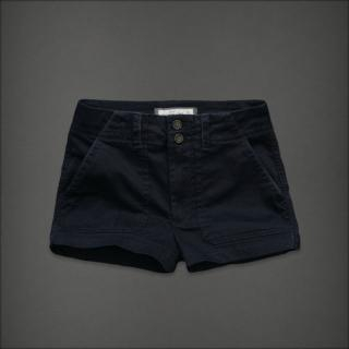 a&f女士纯棉短裤