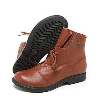 TH CAMEL 骆驼 马丁靴 女鞋1020001-QZ - 女