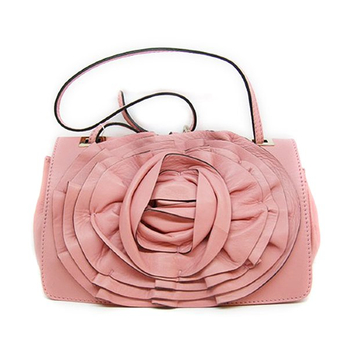 Valentino 华伦天奴 女士粉色斜挎包 AWB0086