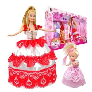 Shirly 雪莉女孩 热卖超值芭比娃娃套装 换装 芭