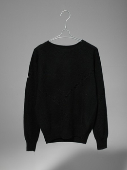 izzue 蕾丝拼接毛衣 (女款) - 毛衣\/女士上衣\/女装