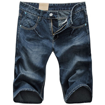 GTHOMME 男装新品牛仔中男士牛仔短裤裤子