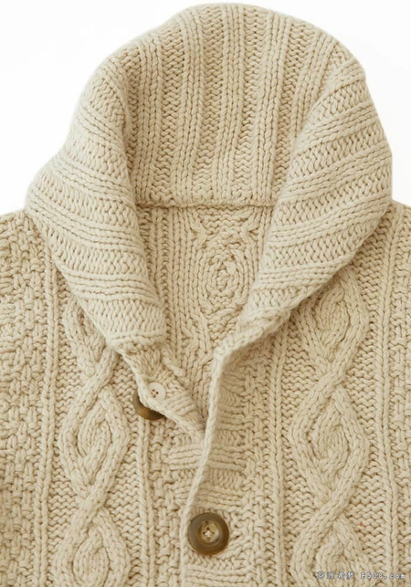 男式温馨手编毛衣马甲