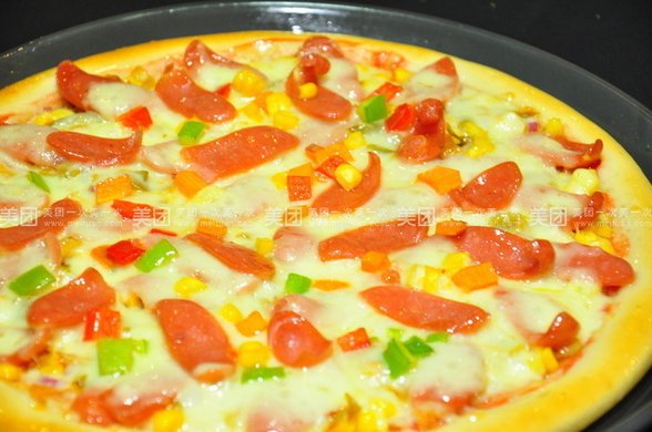 12寸披萨6选1,提供免费WiFi