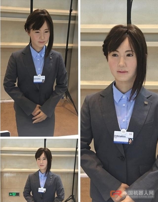 日本排名前三的人工智能机器人美女