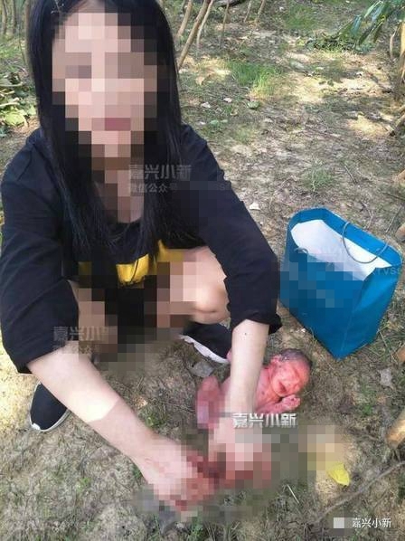 15岁少女树林产子 警察赶到时小孩脐带还连着