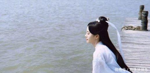 鞠婧祎新白娘子传奇造型,凝眸似水衣袂飘飘的