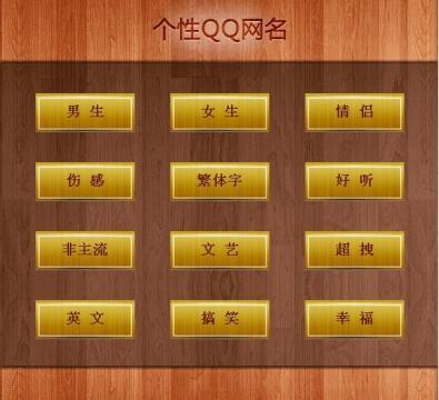 个性<em>qq网名大全</em>_360应用宝库