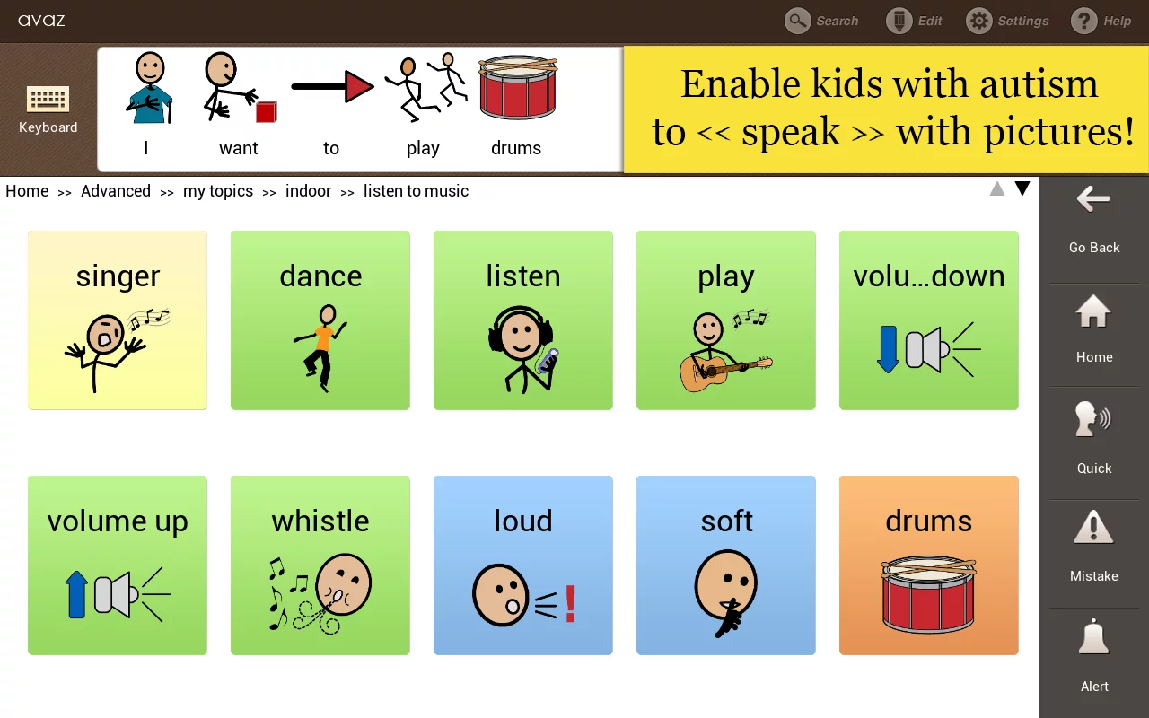 Avaz Lite - AAC App for Autism截图17