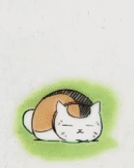 《夏目》超萌过场动画,属于猫咪老师的那几秒