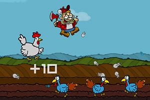 疯狂农场杀鸡,疯狂农场杀鸡小游戏,360小游戏