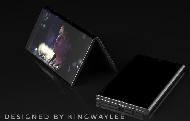 网友自制小米全新概念手机小米Flex:双屏设计