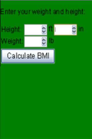 BMI计算器截图2