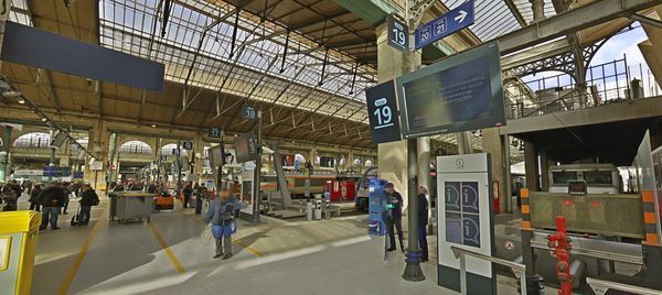 地铁或RER的巴黎北站与火车的巴黎北站在一