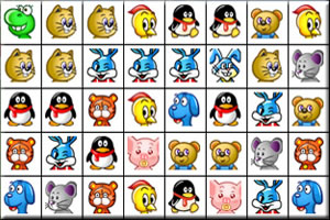 求 宠物小精灵连连看 单击桌面玩的那种!黄色小