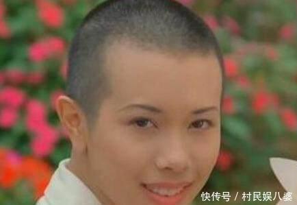 女明星光头照郑爽气质满分,赵薇最像尼姑,杨幂