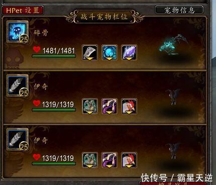 魔兽世界8.2,推荐一组宠物对战组合,专门打首领 亚博pp电子