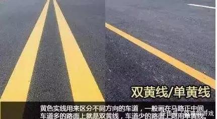 违反警告标线指示