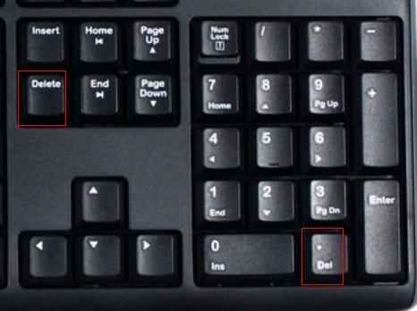 del在键盘哪里_365问答