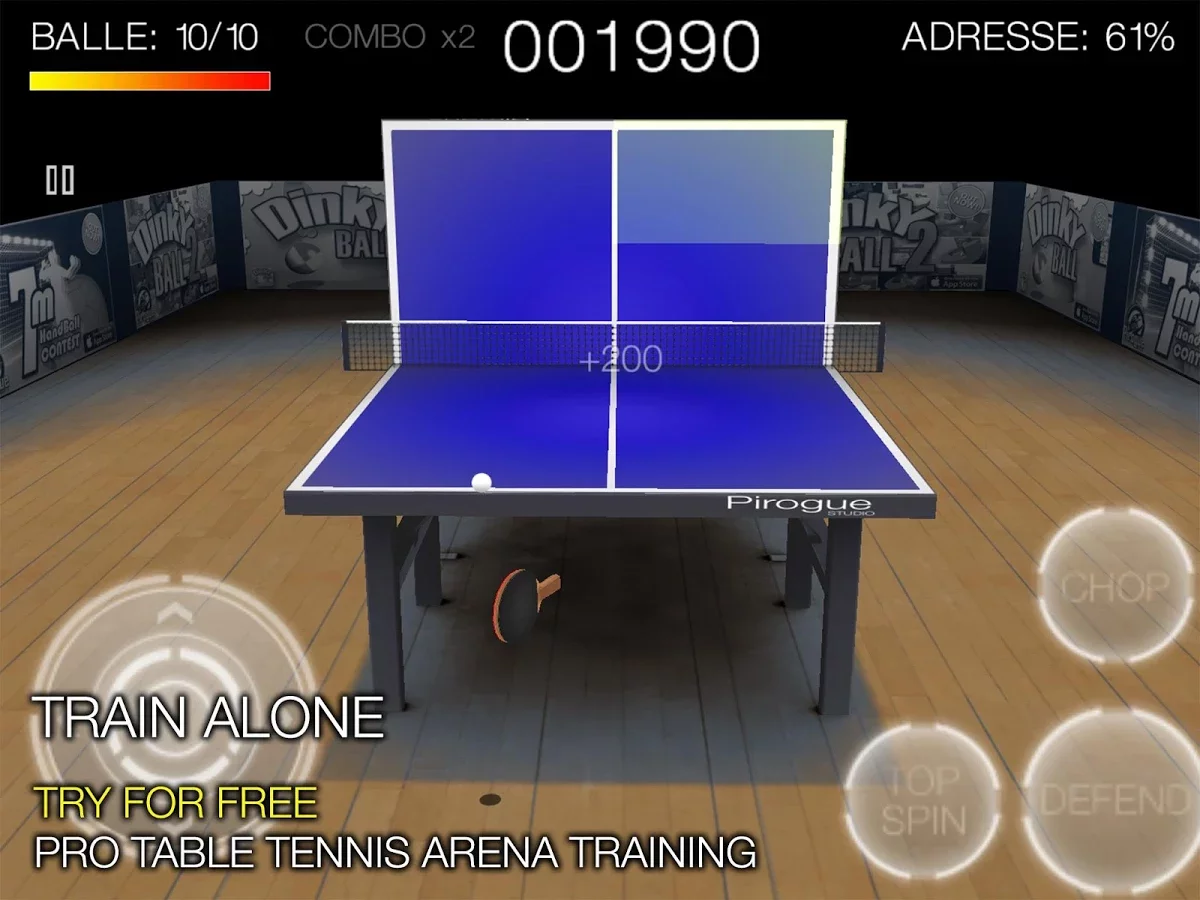 Pro Arena Table Tennis LITE截图9