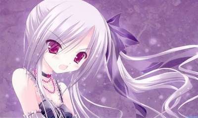 求红发红眼和紫发<em>紫眼</em>的动漫<em>少女</em>。速求。_3