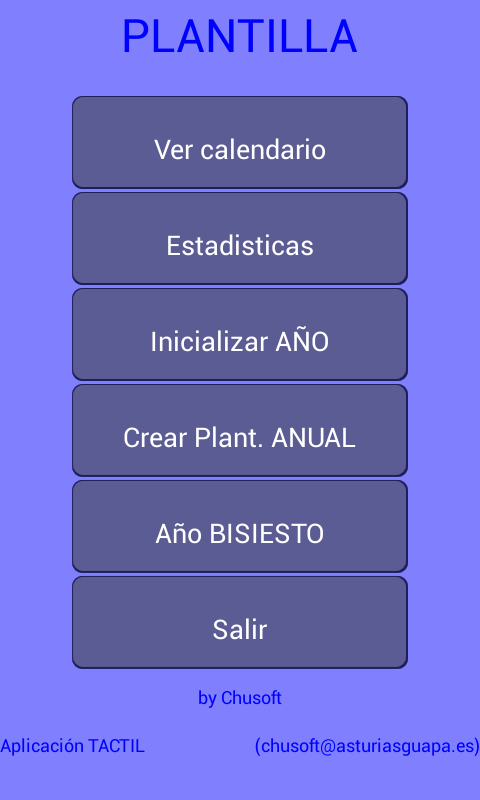 Plantilla Laboral by Chusoft截图1